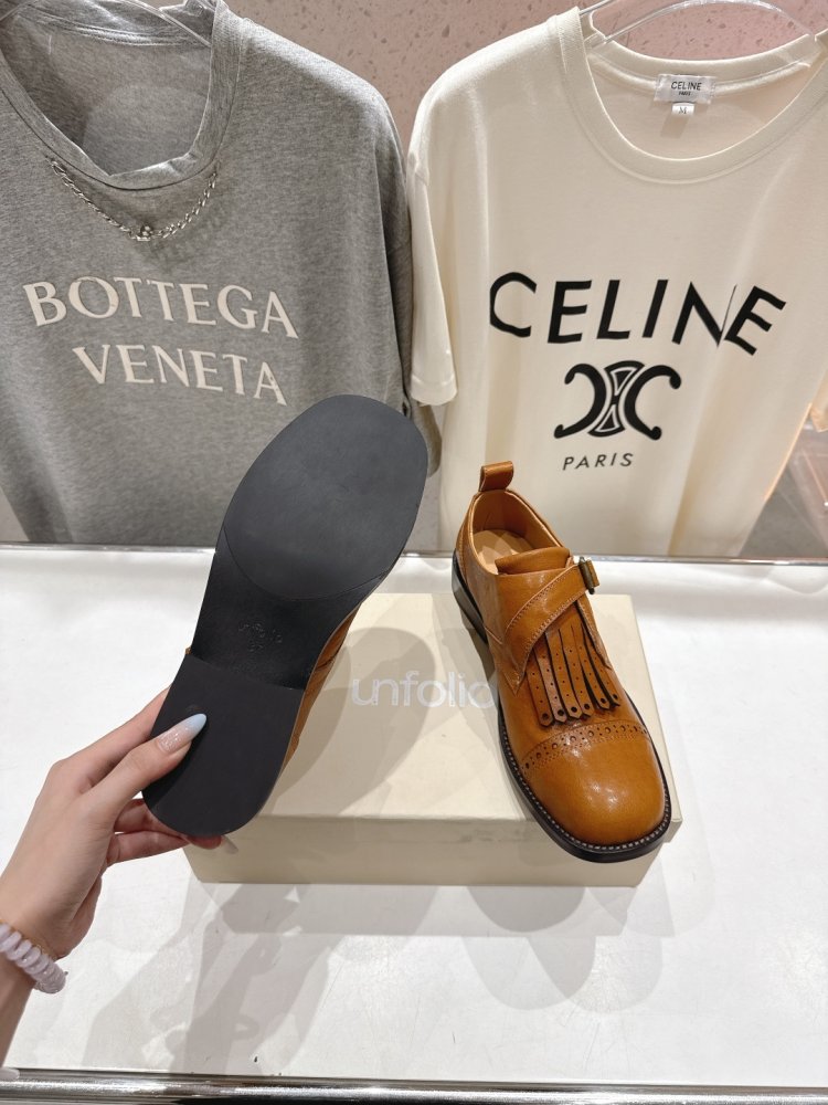 Туфли кожаные женские фото 9