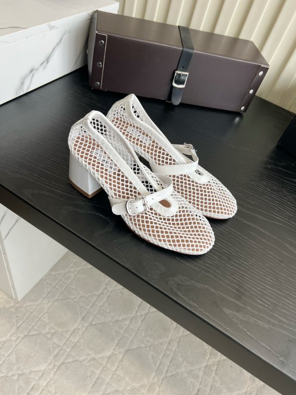 Туфли лодочки Fishnet 55 из сетки и кожи
