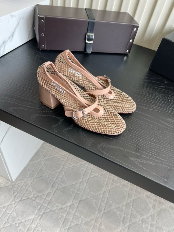 Туфли лодочки Fishnet 55 из сетки и кожи