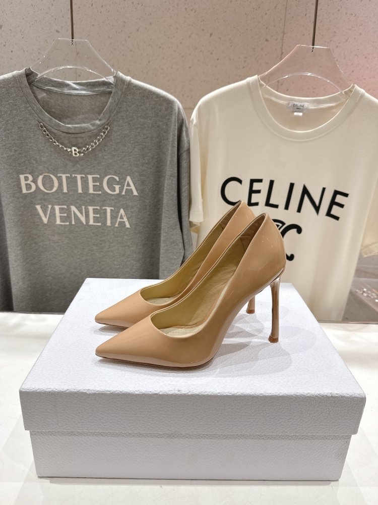 Туфли лодочки на высоком каблуке фото 3