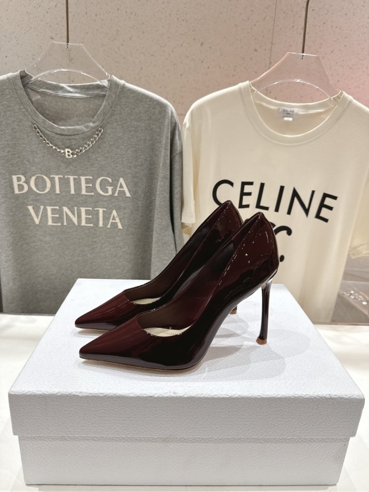 Туфлі човники на високому підборах фото 3