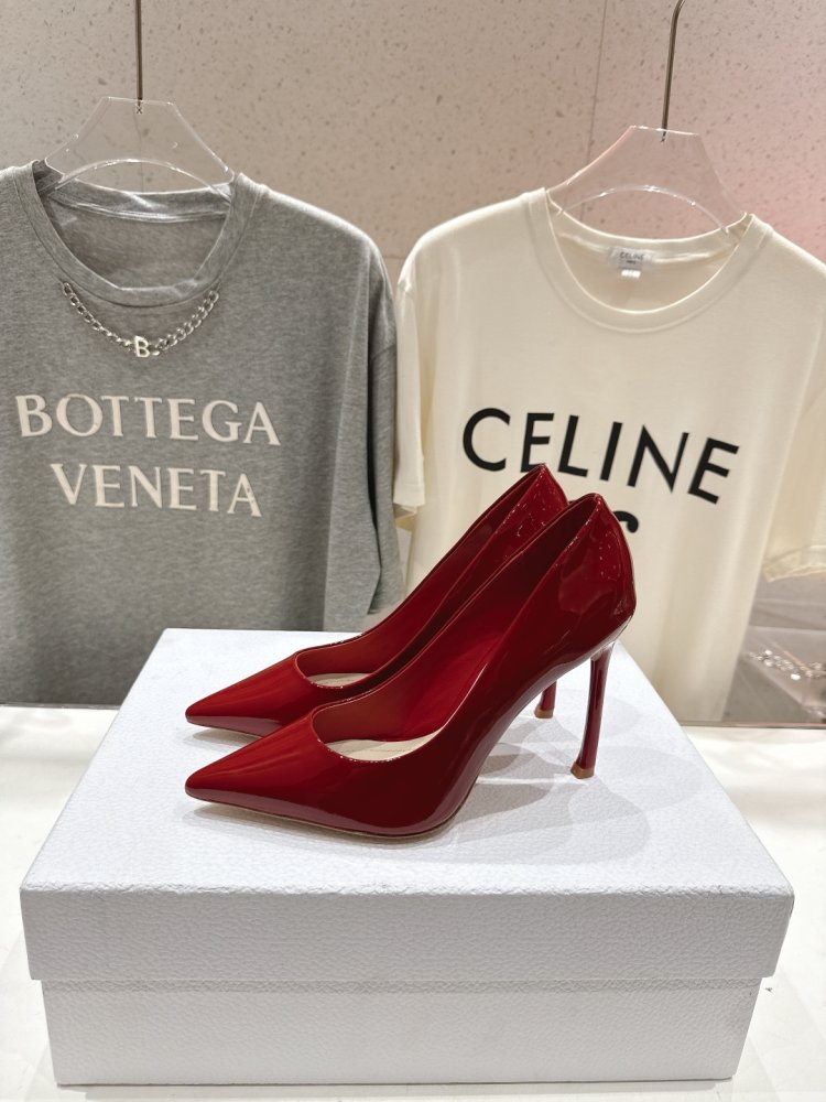 Shoes boats on high heel фото 3