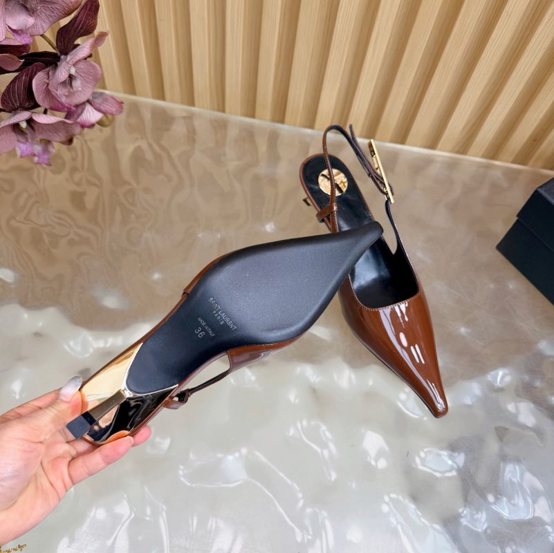 Туфлі човники з гострим носком фото 12