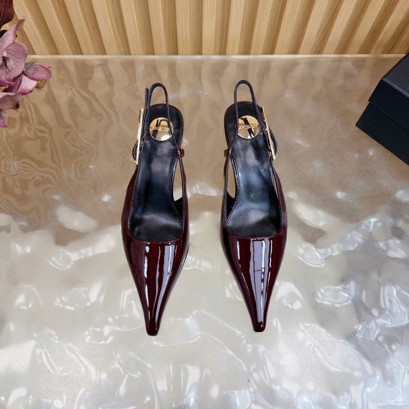 Туфлі човники з гострим носком фото 6