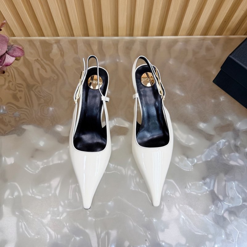 Туфлі човники з гострим носком фото 6