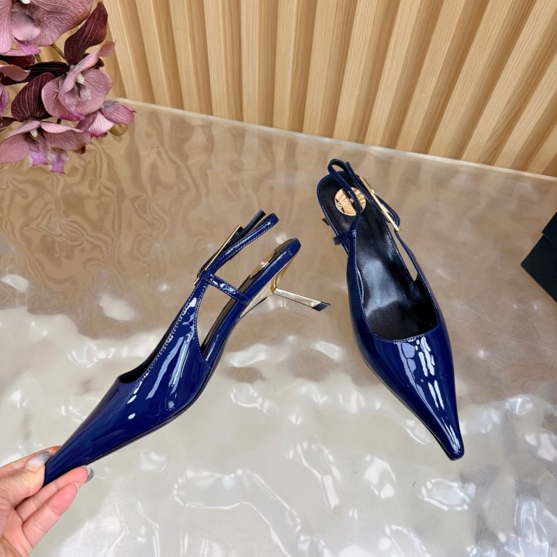 Туфлі човники з гострим носком фото 8