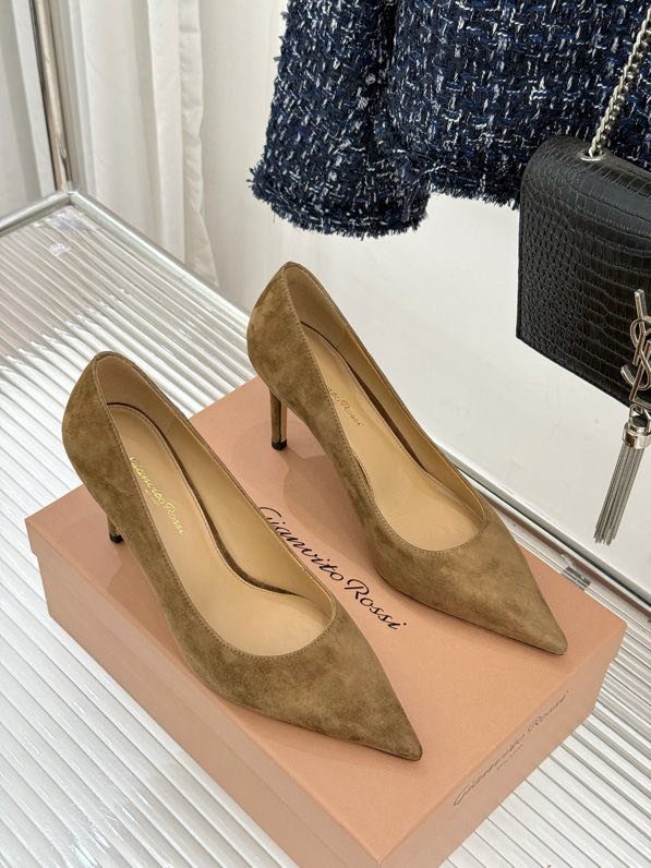 Туфли лодочки замшевые фото 3