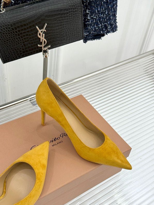 Туфли лодочки замшевые фото 3