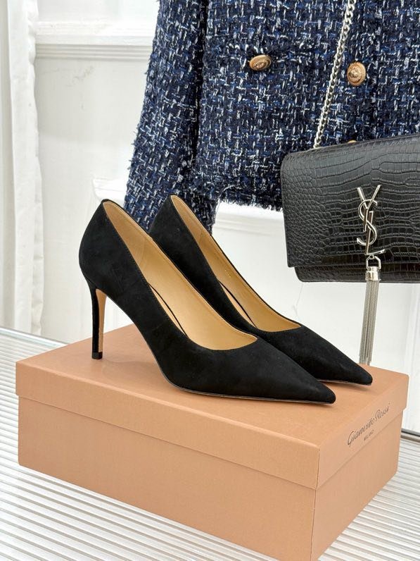 Туфли лодочки замшевые фото 4