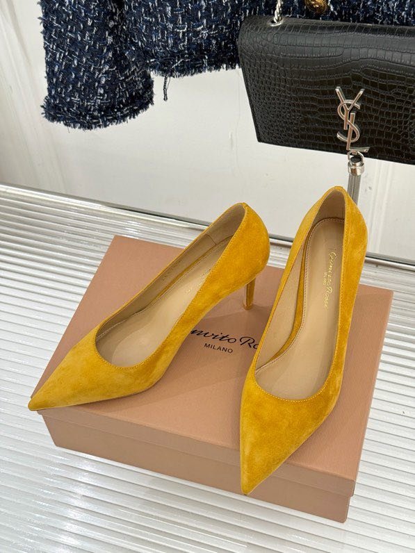 Туфли лодочки замшевые фото 4