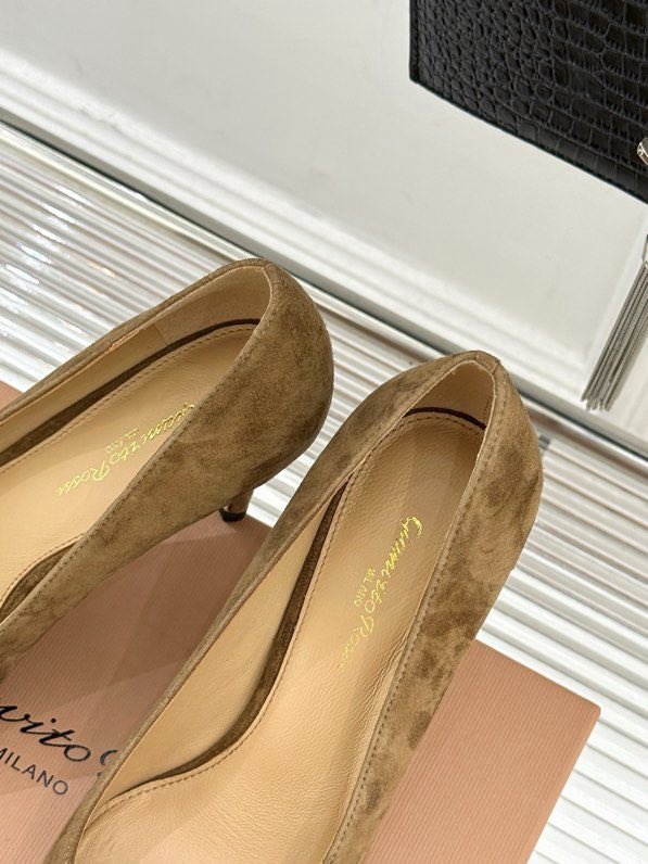 Туфли лодочки замшевые фото 8