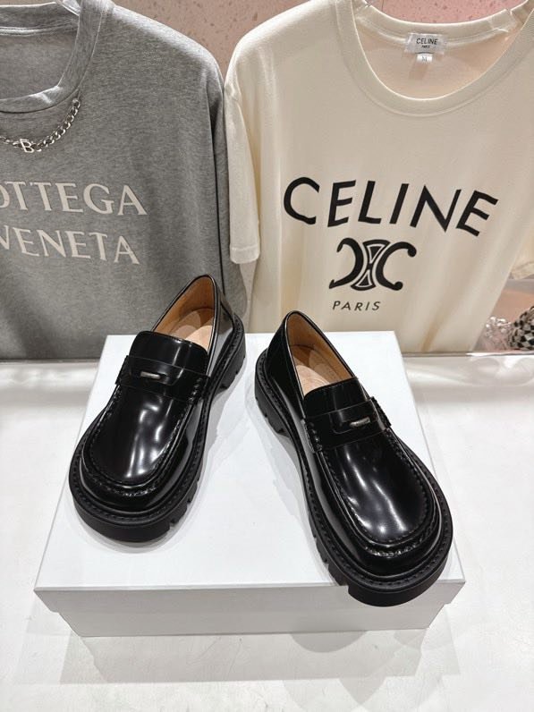 Shoes лоферы leather women's