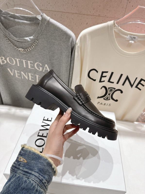 Shoes лоферы leather women's фото 2