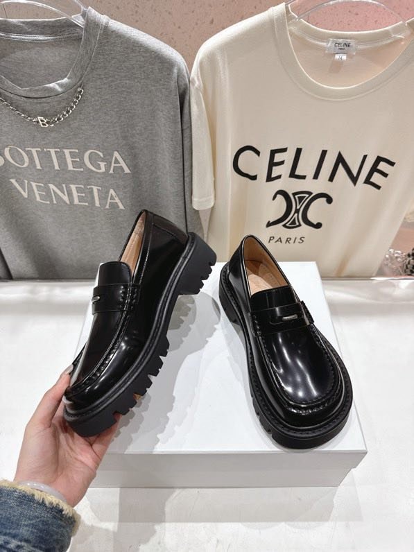 Shoes лоферы leather women's фото 3