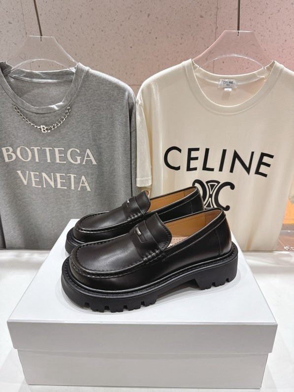 Shoes лоферы leather women's фото 4