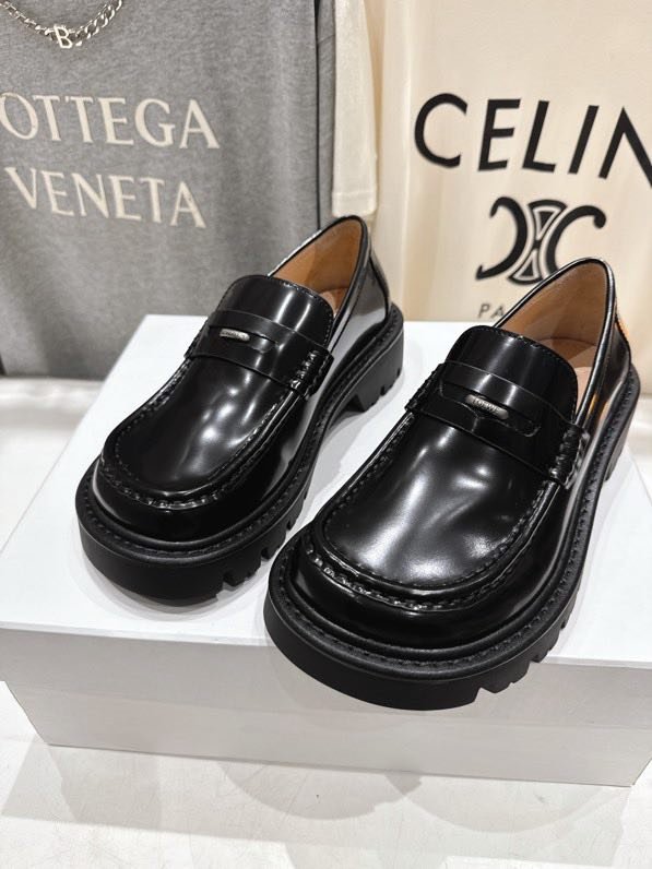 Shoes лоферы leather women's фото 7