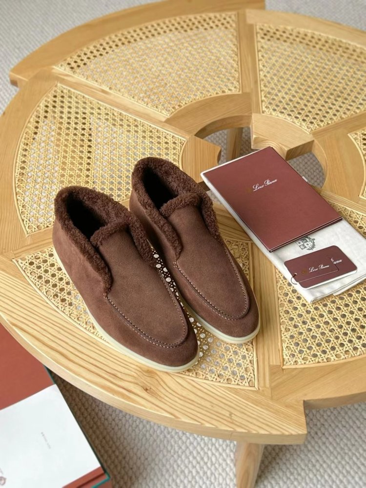 Туфлі лоферы чоловічі на хутрі зимові