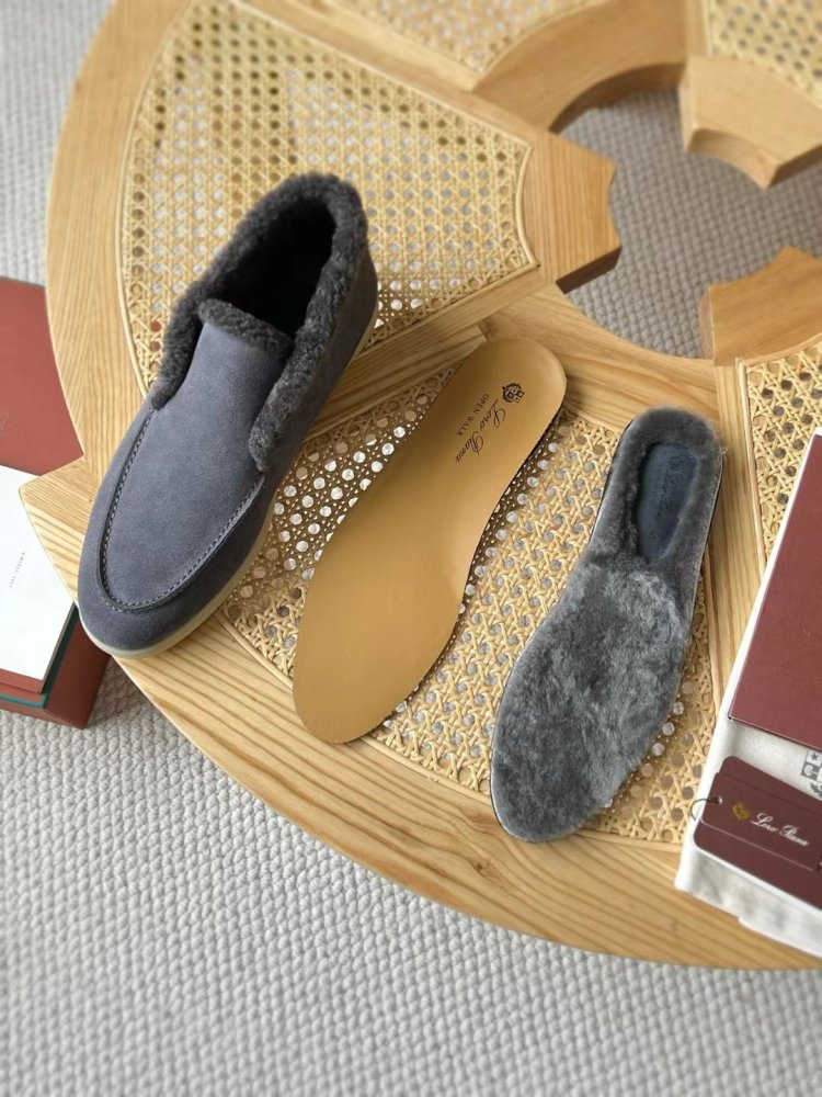 Туфлі лоферы чоловічі на хутрі зимові фото 3