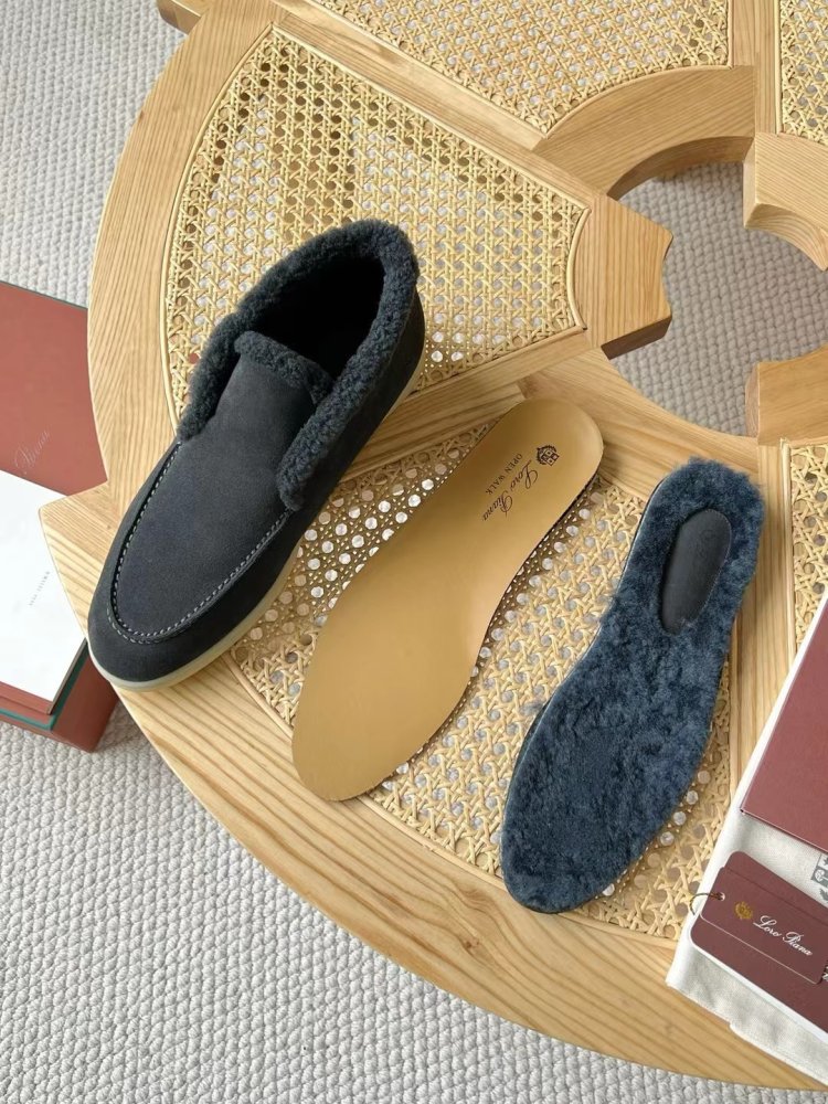 Туфлі лоферы чоловічі на хутрі зимові фото 4