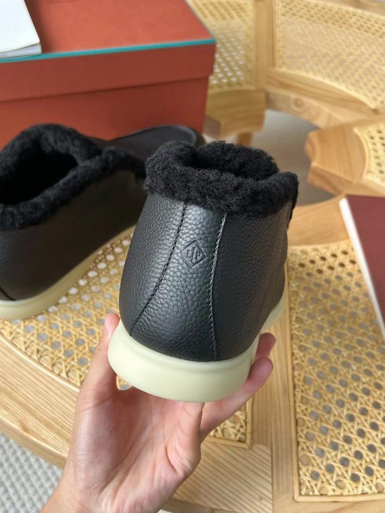 Туфлі лоферы чоловічі на хутрі зимові фото 5