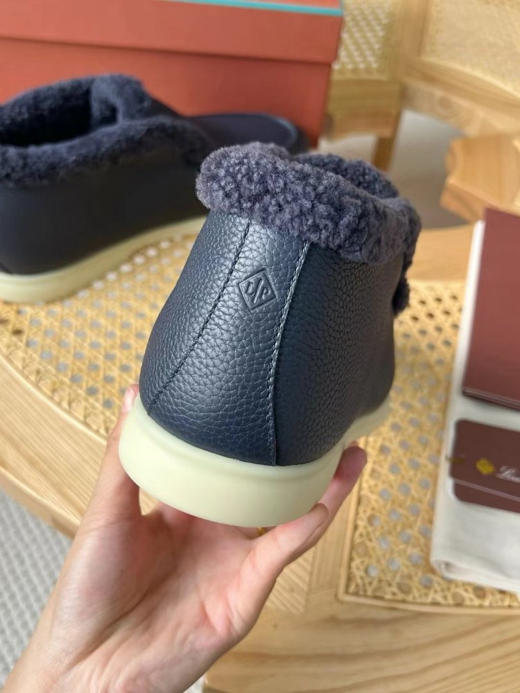 Туфлі лоферы чоловічі на хутрі зимові фото 5