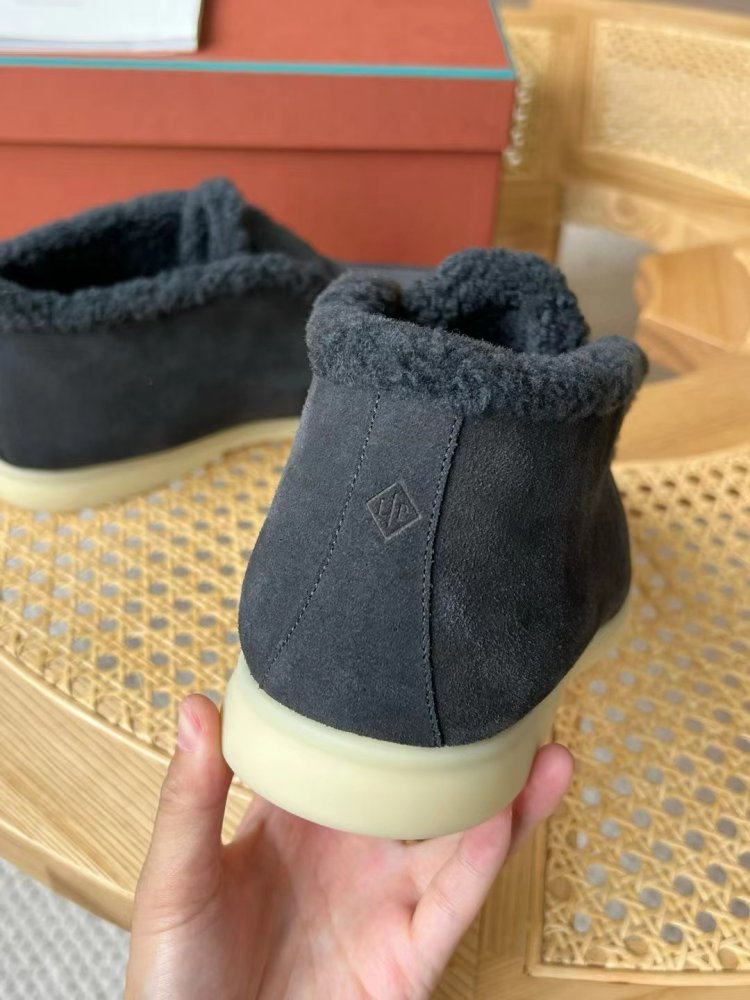 Туфлі лоферы чоловічі на хутрі зимові фото 5