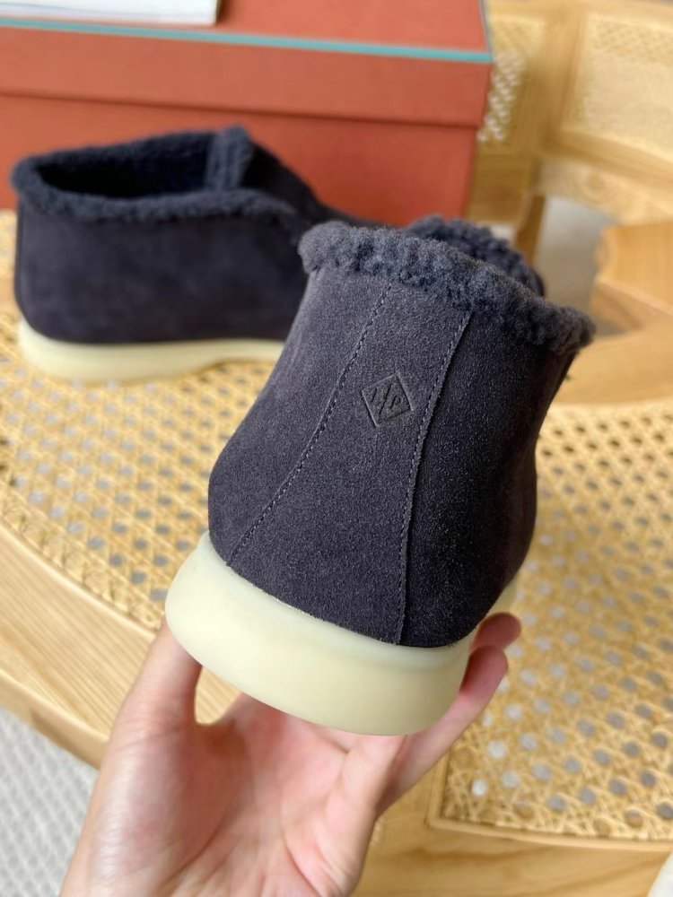 Туфлі лоферы чоловічі на хутрі зимові фото 5