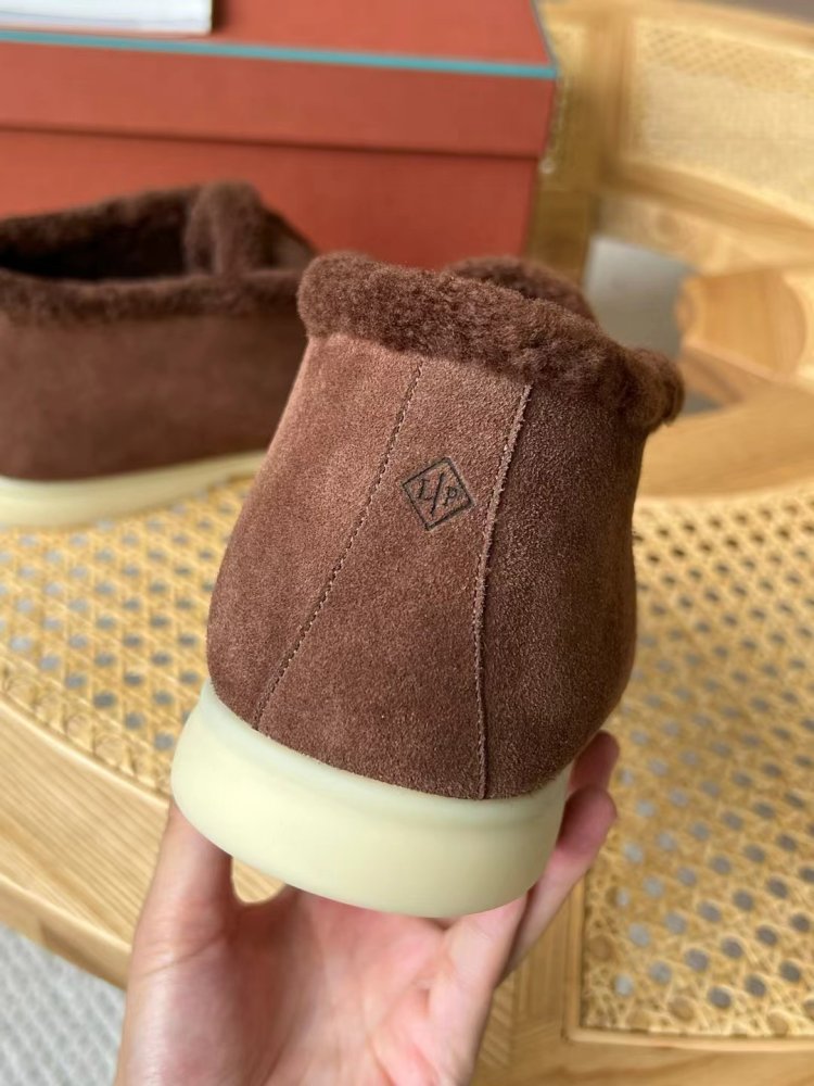 Туфлі лоферы чоловічі на хутрі зимові фото 5