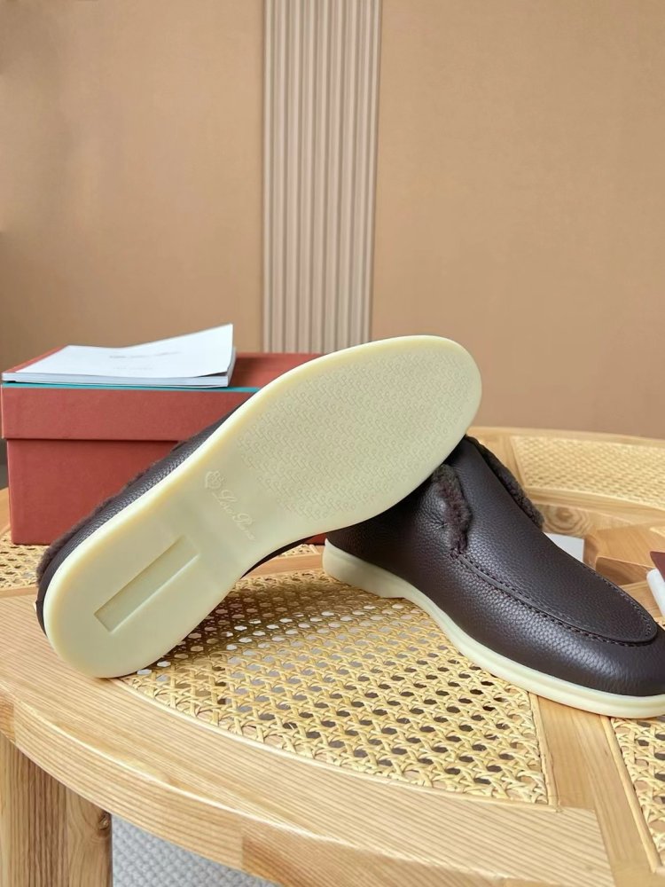 Туфлі лоферы чоловічі на хутрі зимові фото 6