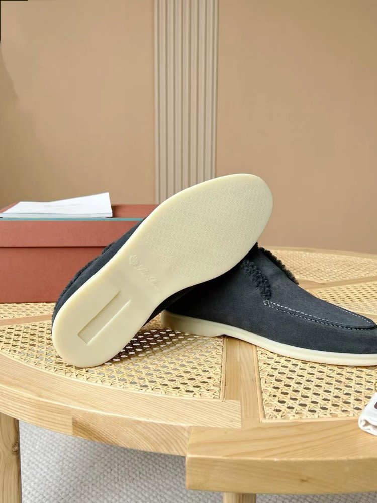 Туфлі лоферы чоловічі на хутрі зимові фото 6