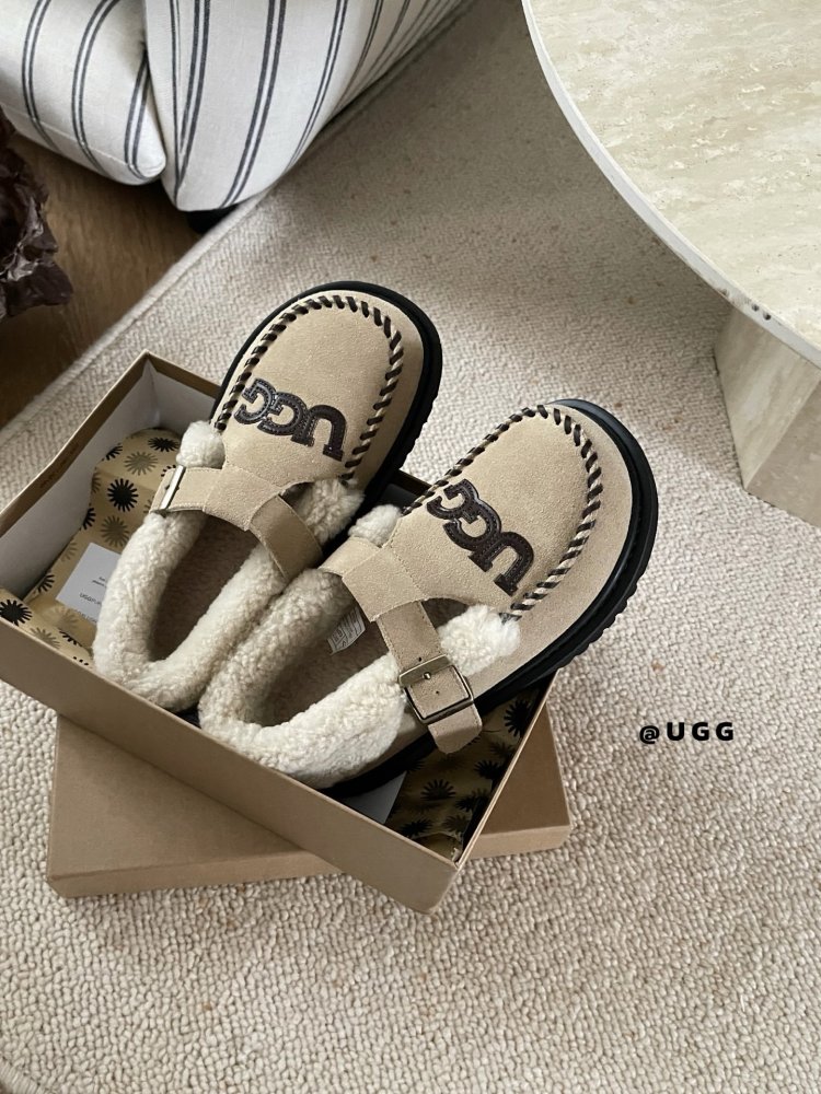 Shoes лоферы on fur winter фото 2