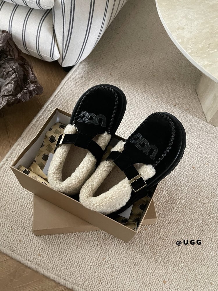 Shoes лоферы on fur winter фото 2