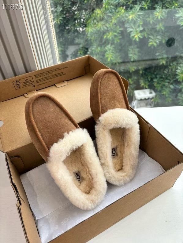 Shoes лоферы on fur winter фото 2