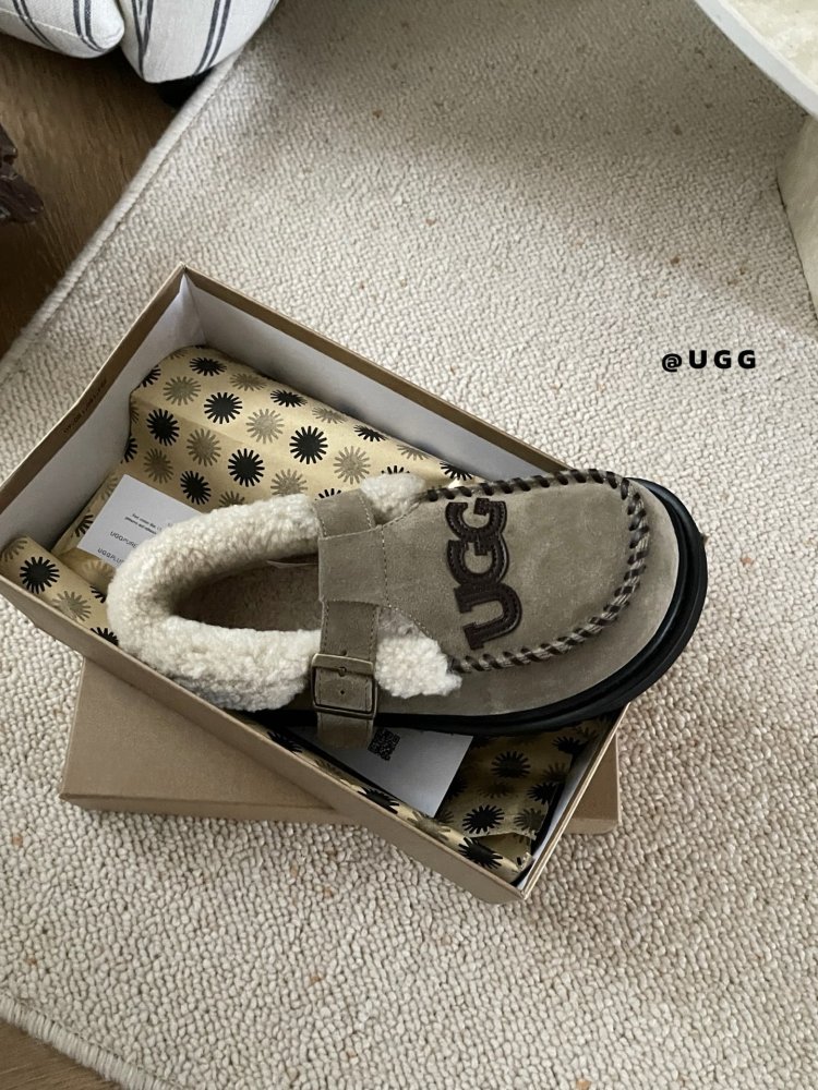 Shoes лоферы on fur winter фото 3