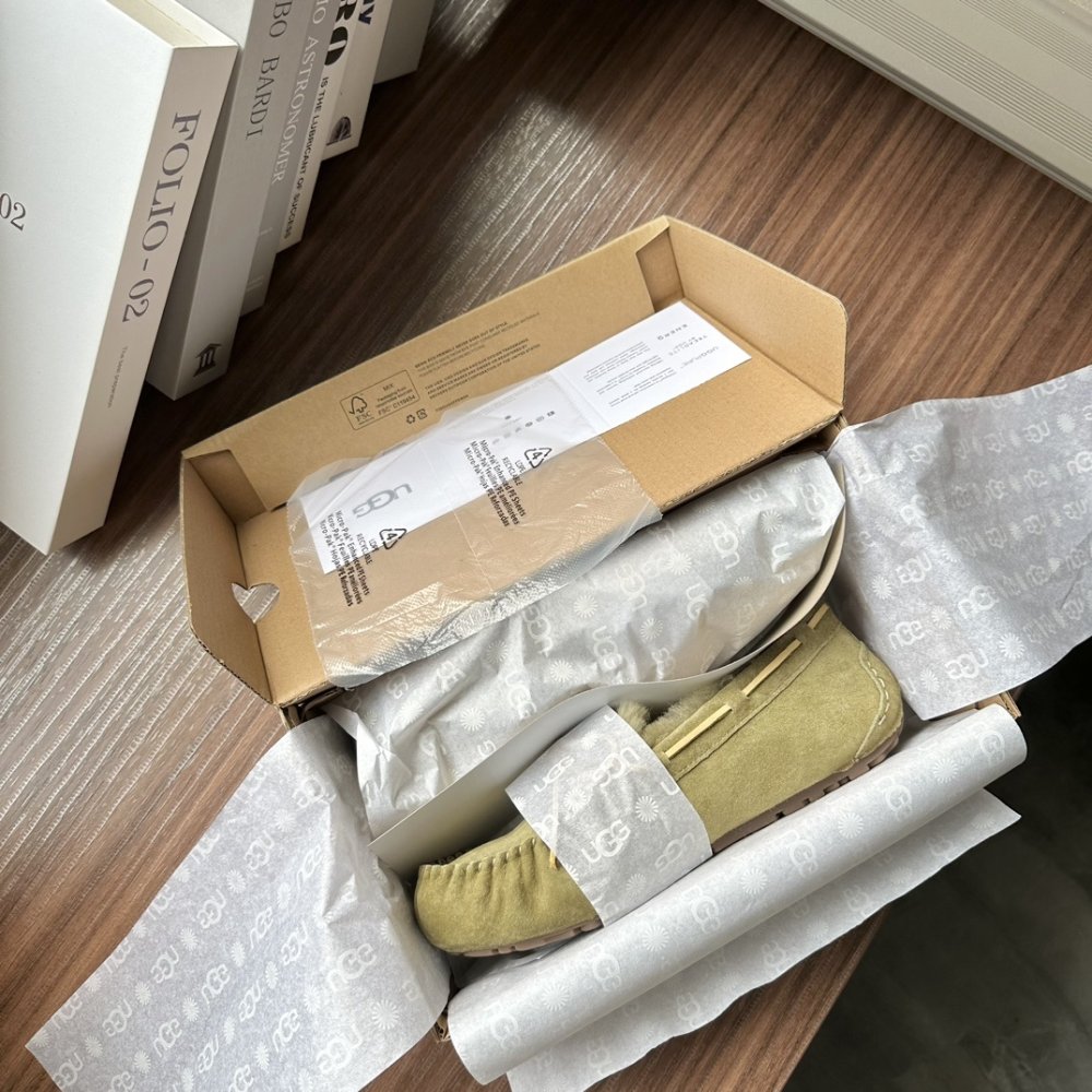 Shoes лоферы on fur winter фото 3