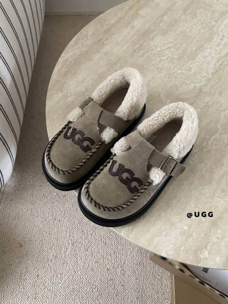 Shoes лоферы on fur winter фото 4