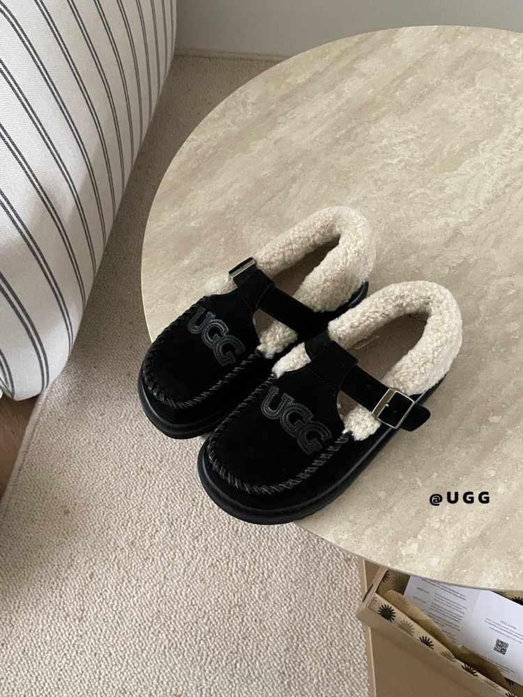 Shoes лоферы on fur winter фото 4