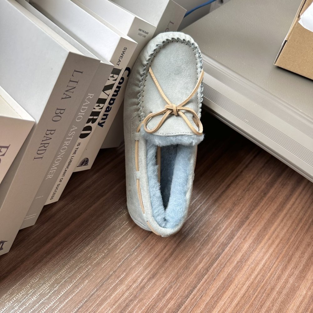 Туфлі лоферы на хутрі зимові фото 4