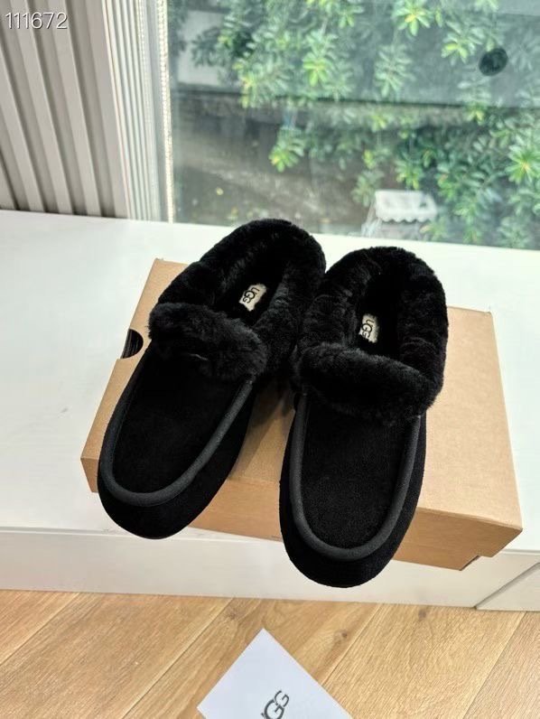 Туфлі лоферы на хутрі зимові фото 4