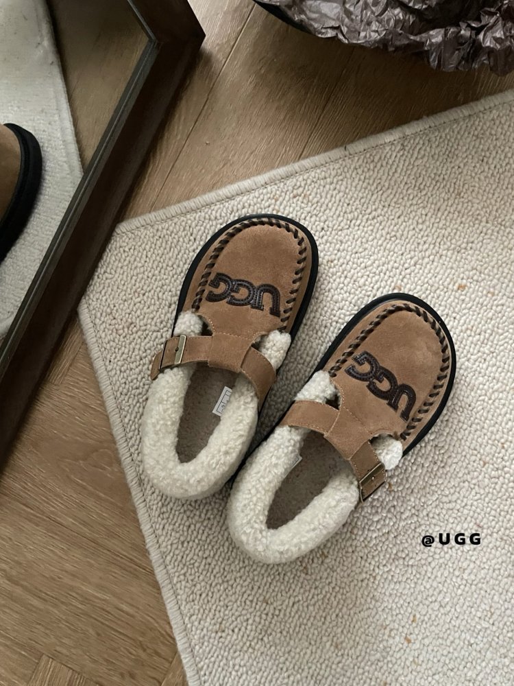 Shoes лоферы on fur winter фото 5