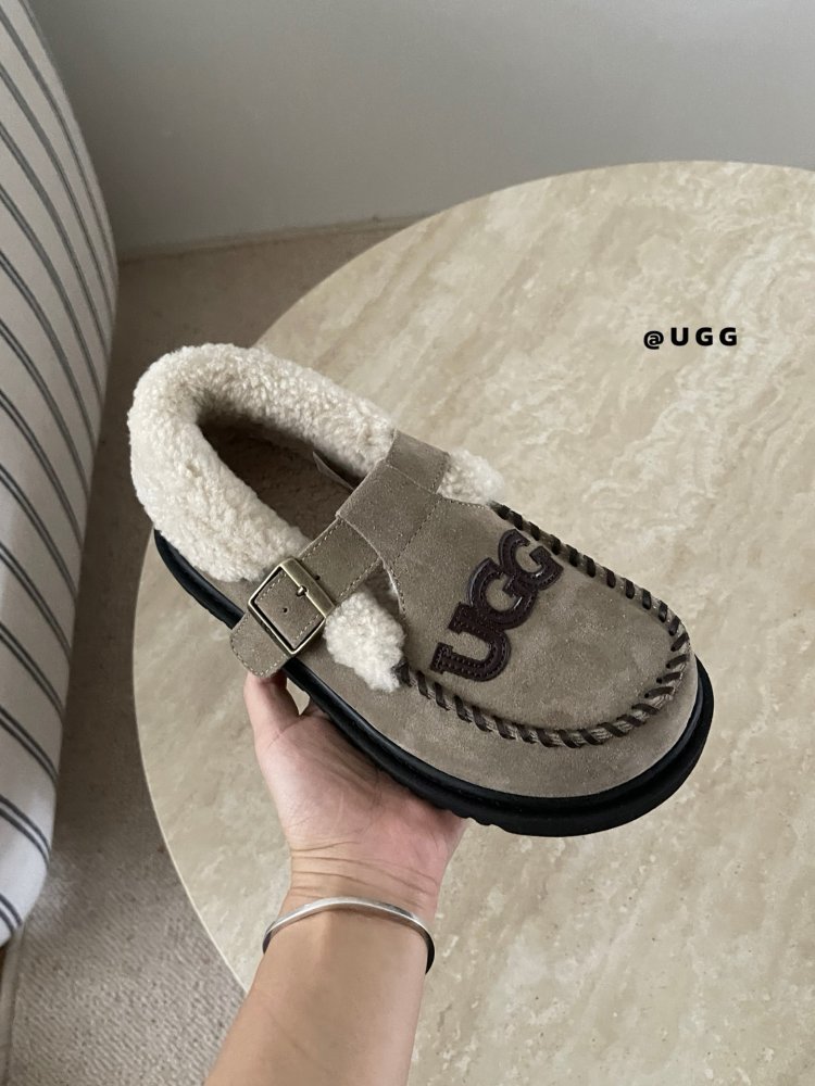 Shoes лоферы on fur winter фото 5