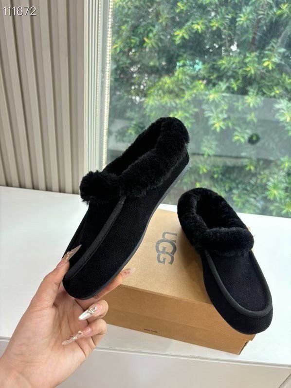 Туфлі лоферы на хутрі зимові фото 5