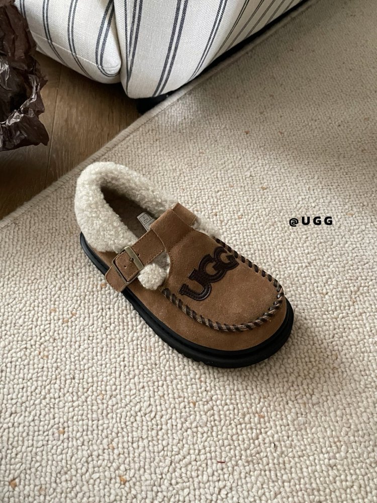 Shoes лоферы on fur winter фото 6