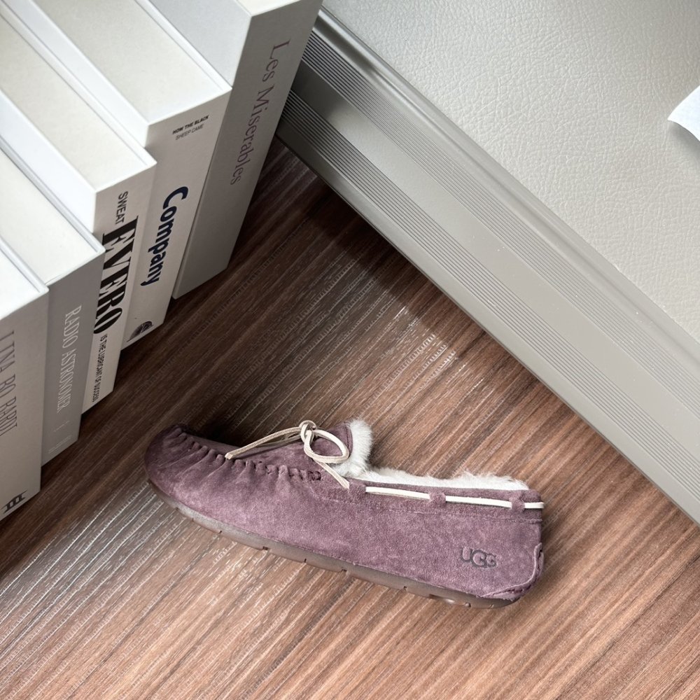 Shoes лоферы on fur winter фото 6