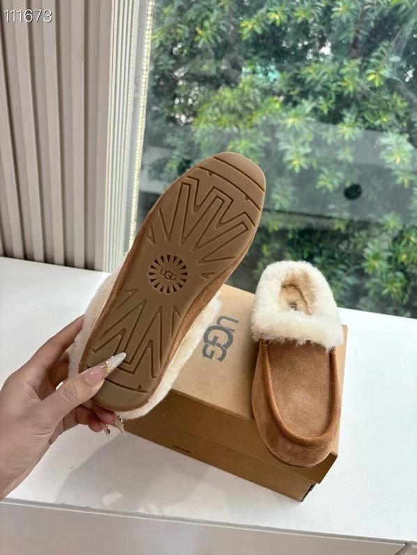 Shoes лоферы on fur winter фото 6