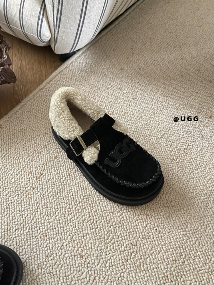 Shoes лоферы on fur winter фото 7