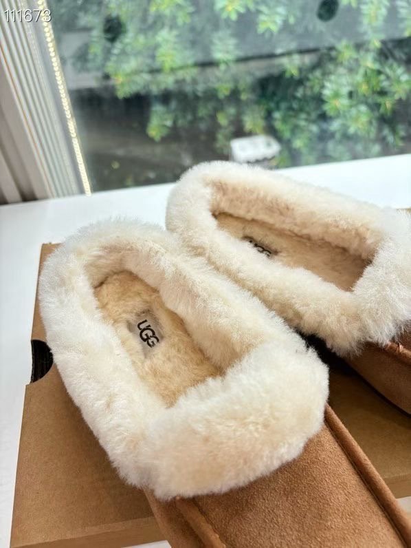 Shoes лоферы on fur winter фото 8