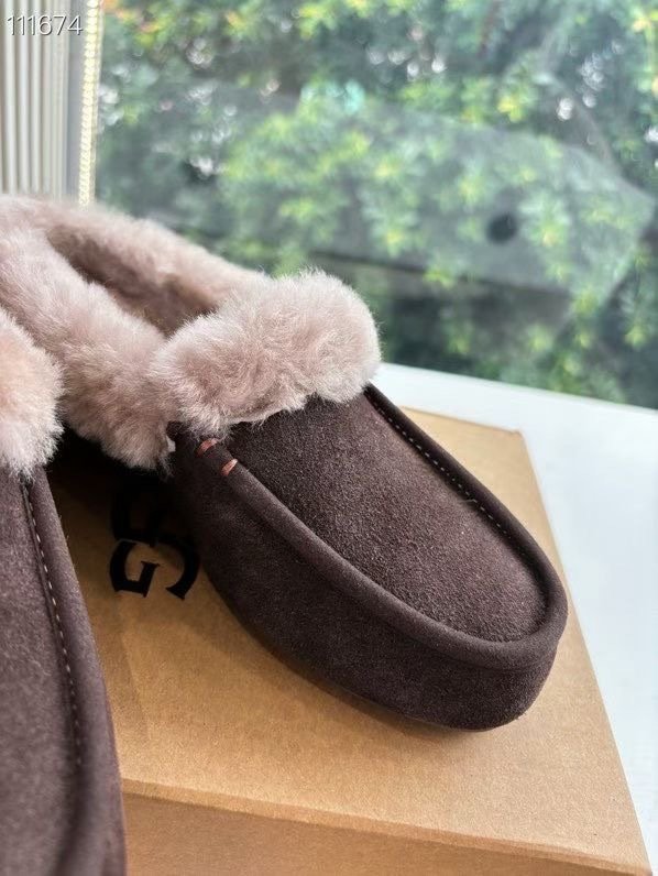 Shoes лоферы on fur winter фото 8