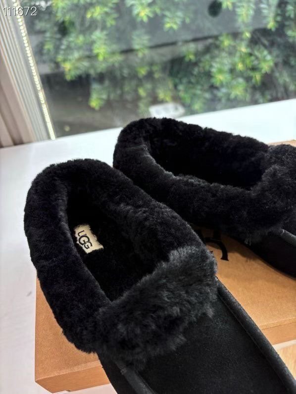 Туфлі лоферы на хутрі зимові фото 8