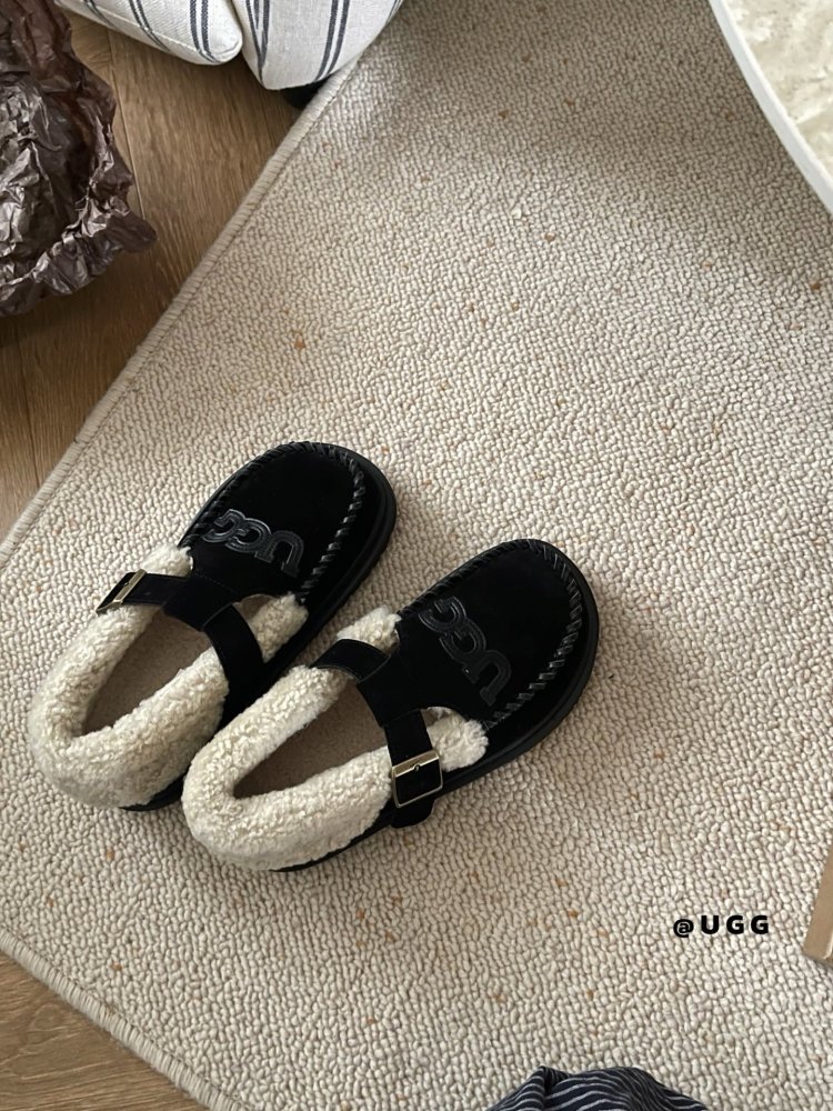 Shoes лоферы on fur winter фото 9